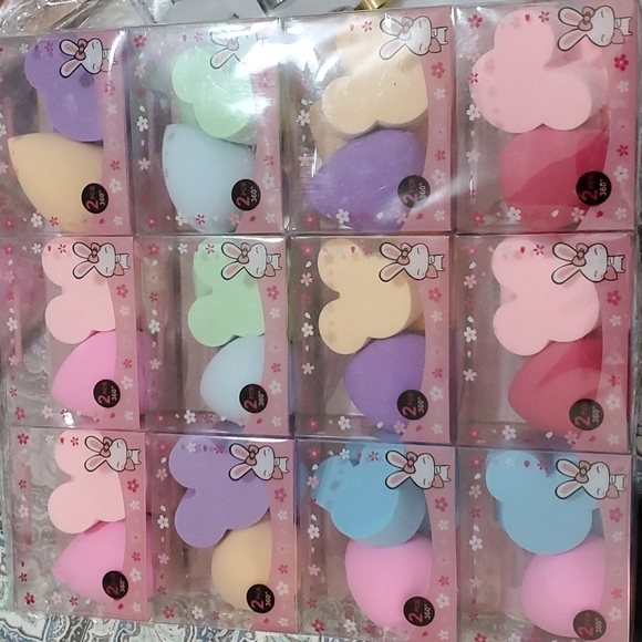 2x5 NEW 3pcs Minnie Beauty Powder Puff sponge - Picture 2 of 5